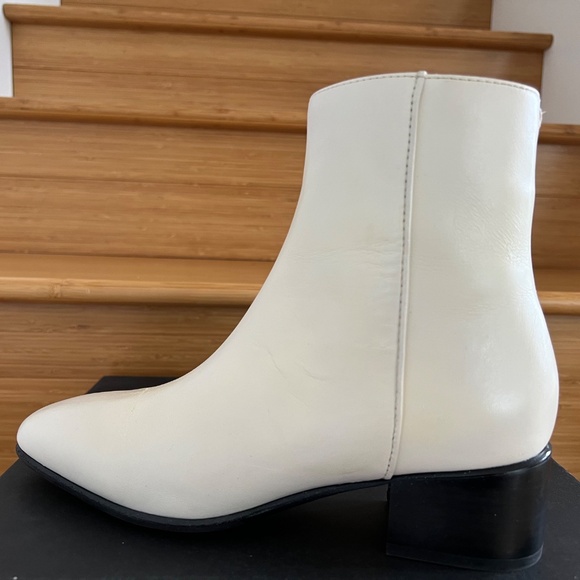 $475 Rag & Bone Aslen Mid Boot In Antique White Size:EU38.5( US:8.5) - Picture 3 of 9
